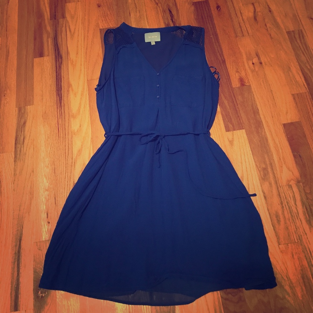 Royal blue dress
