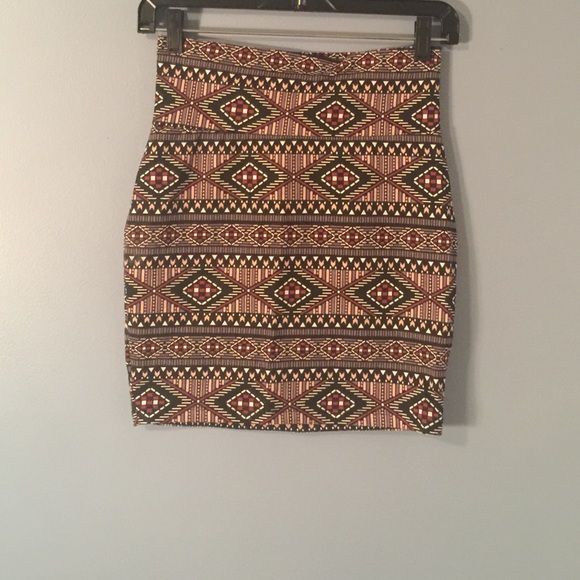 Multi-Pattern Pencil Skirt - Picture 1 of 1