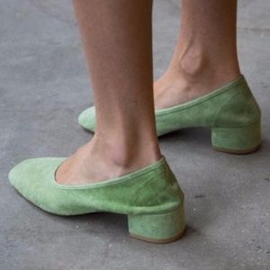 Maryam Nassir Zadeh Roberta Heel Suede