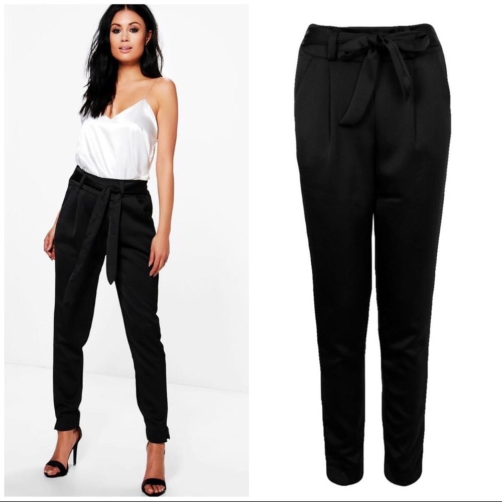NWT Satin Trousers