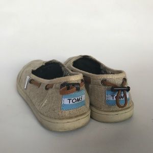 TOMS Burlap Bimini slip on