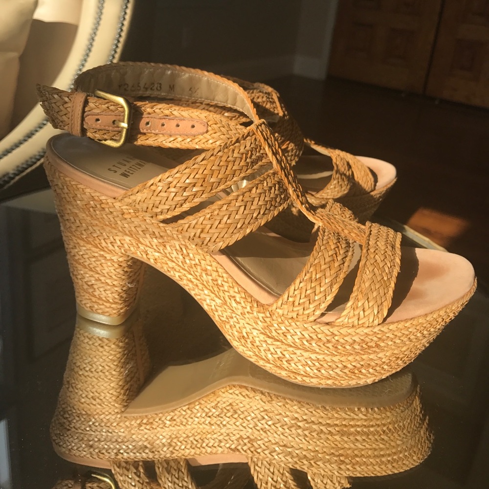 Stuart Weitzman Neutral Sandals