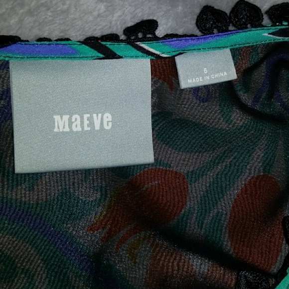 Anthropologie blouse size 6 - Picture 5 of 8