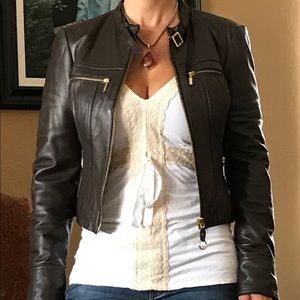 100% genuine leather jacket