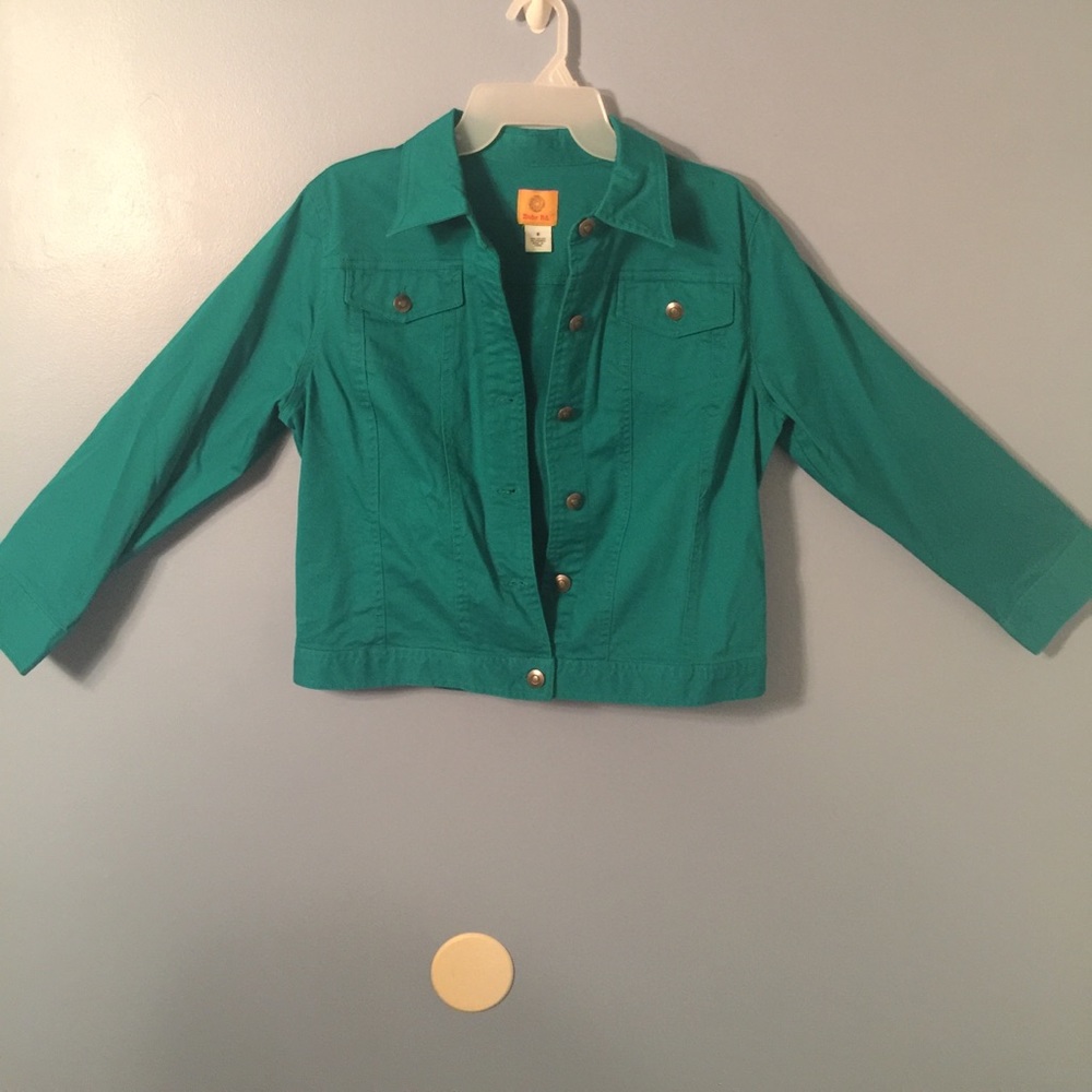 Ruby Rd. Button Down Jacket