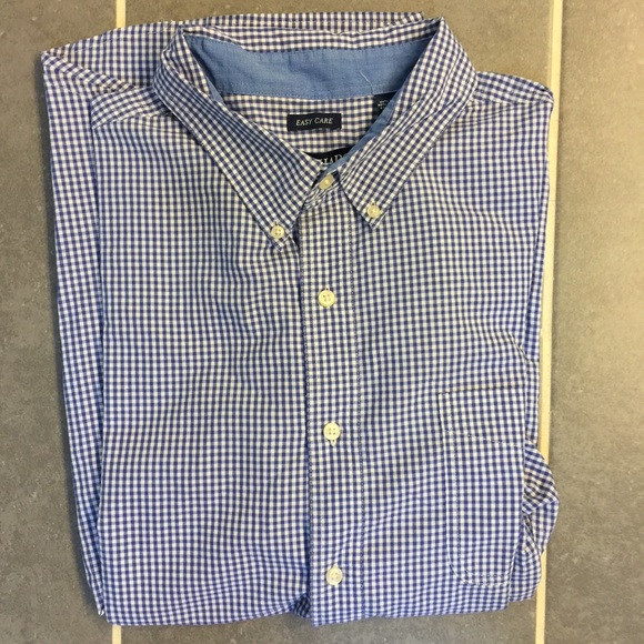 Chaps Other - Chaps Easy Care Men's XXL Button Down Shirt Blue
