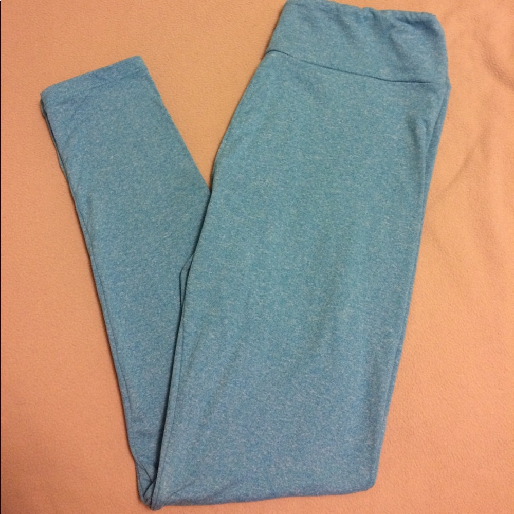 Blue LulaRoe Leggings - Great Condition!