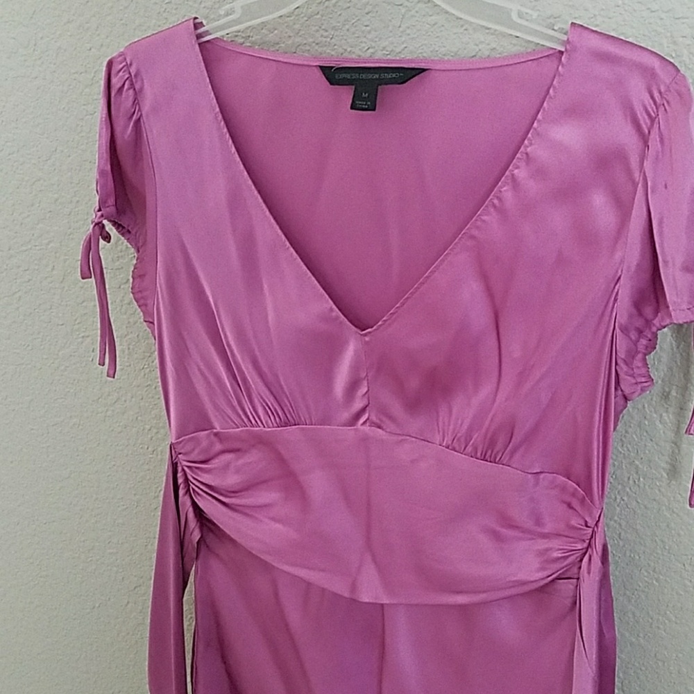 LAST CALL!! Express silk top