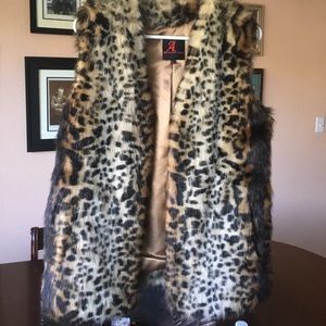 Cheetah Fur Vest