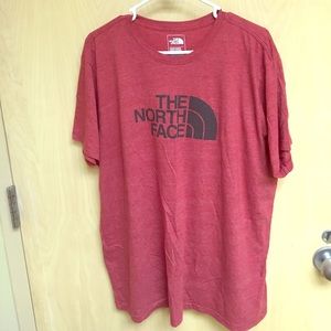 The North Face red T shirt