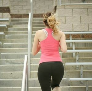 Lululemon Racerback Tank Top Pink 8