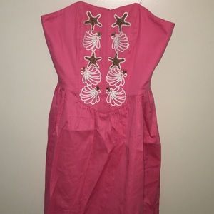 Lilly Pulitzer strapless dress