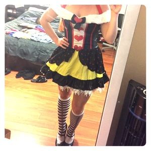 🔥Moving Sale🔥Queen of Hearts Halloween Costume