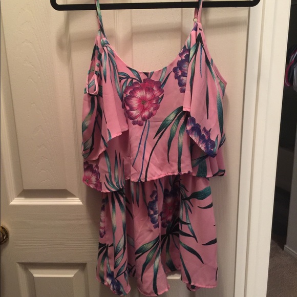 Show me your mumu Quinn ruffle romper sz M - Picture 2 of 2