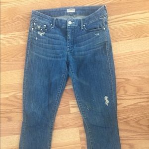 Mother denim Looker crop 28