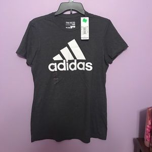NWT Adidas women's gray tee shirt