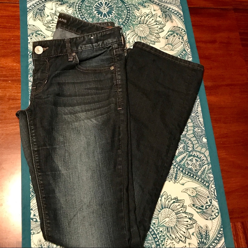 Express barely boot jeans