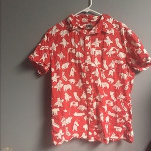 Cali bear button up