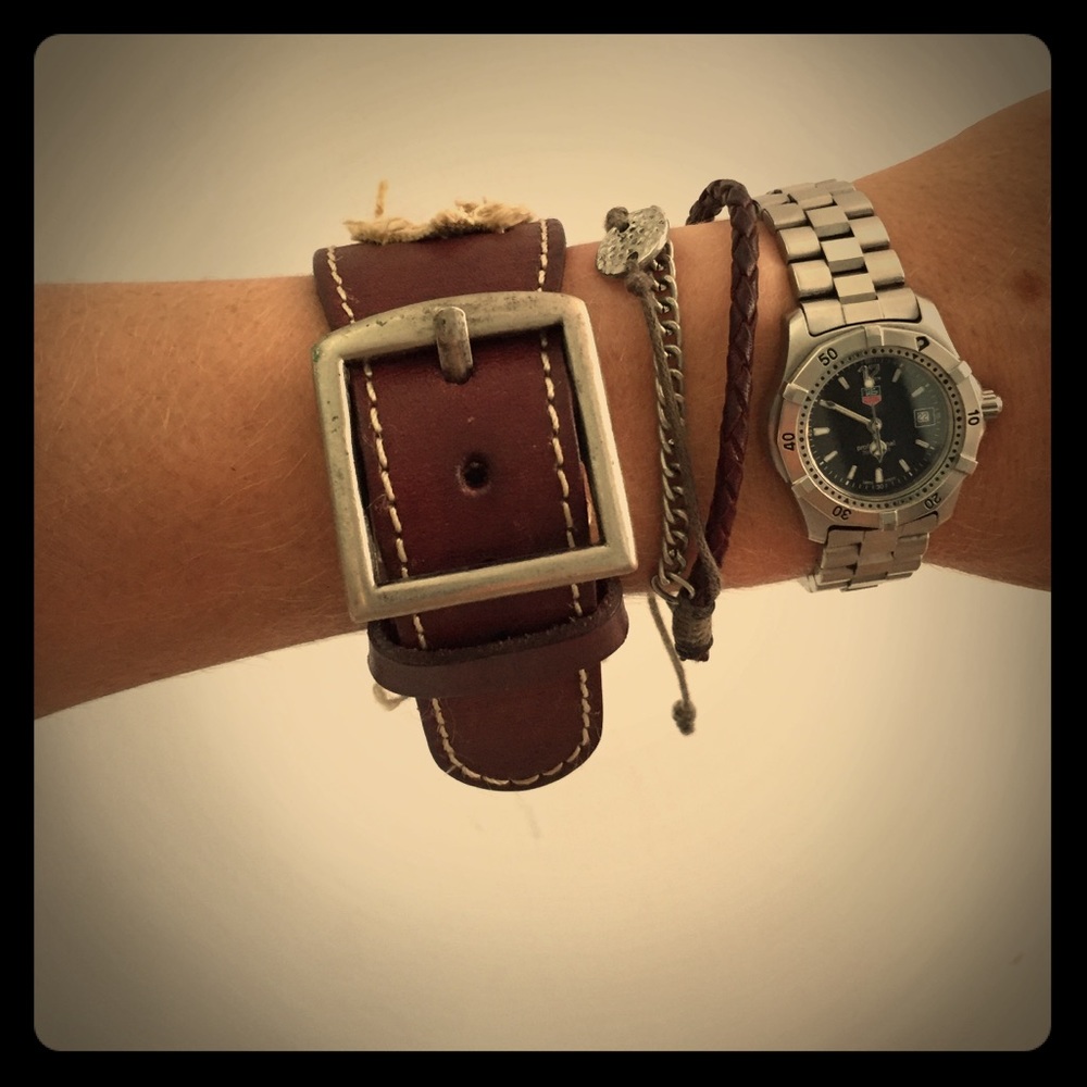BKE leather cuff