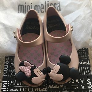 Used! Mini Melissa Toddler Disney Mary Jane Flats