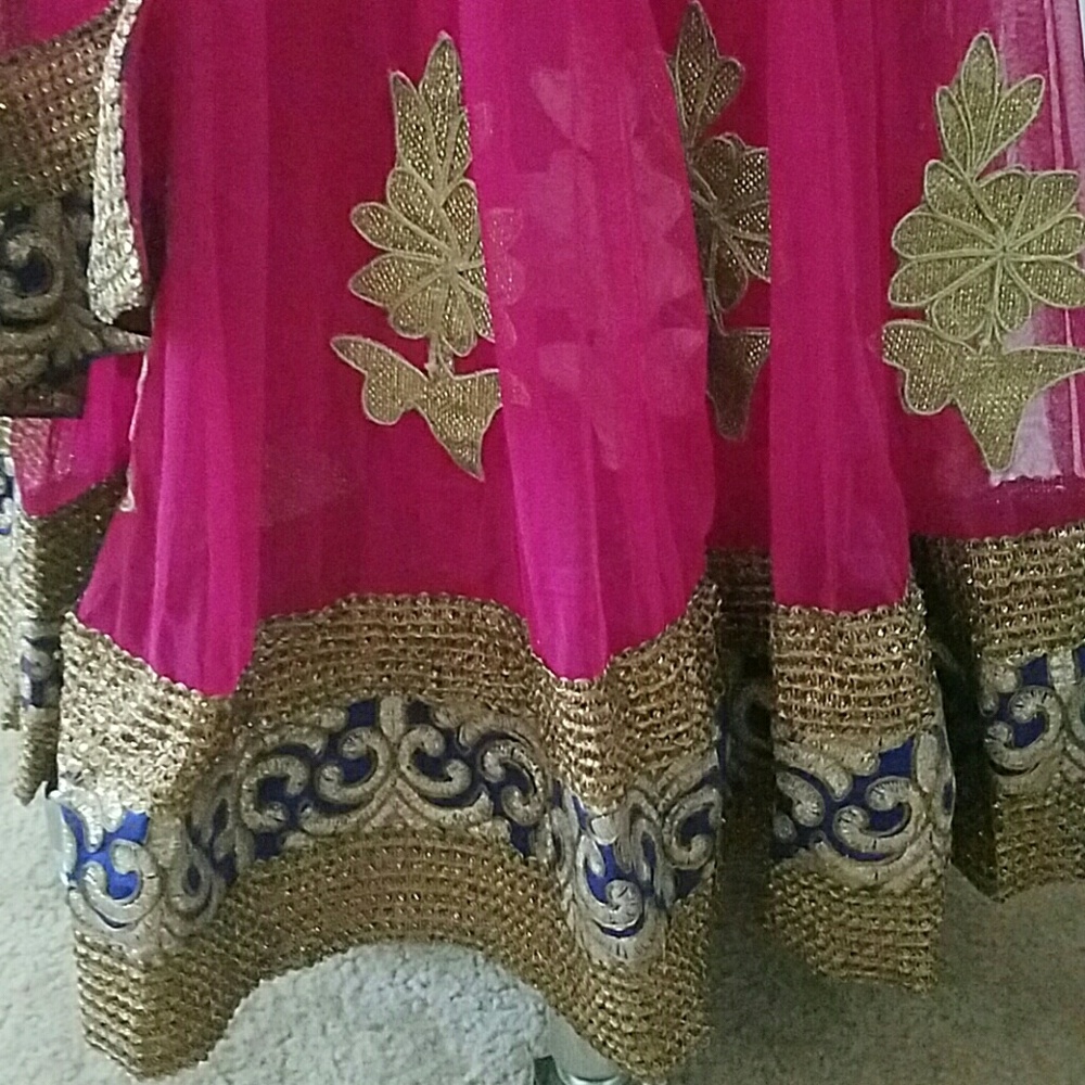 Indian Bollywood Anarkali evening gown - Picture 2 of 5