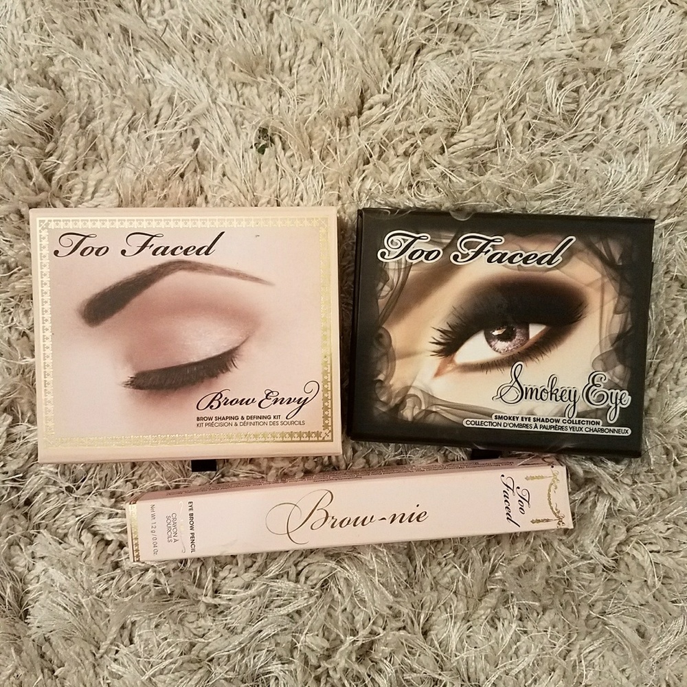 Too Faced Brow Envy, Smoky Eyes & Brow-nie Bundle