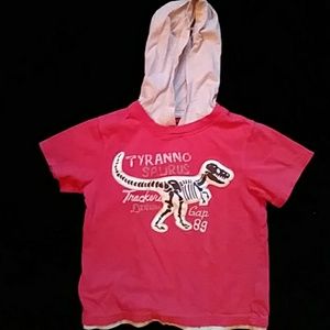 Baby GAP short-sleeved hoodie-size 4T