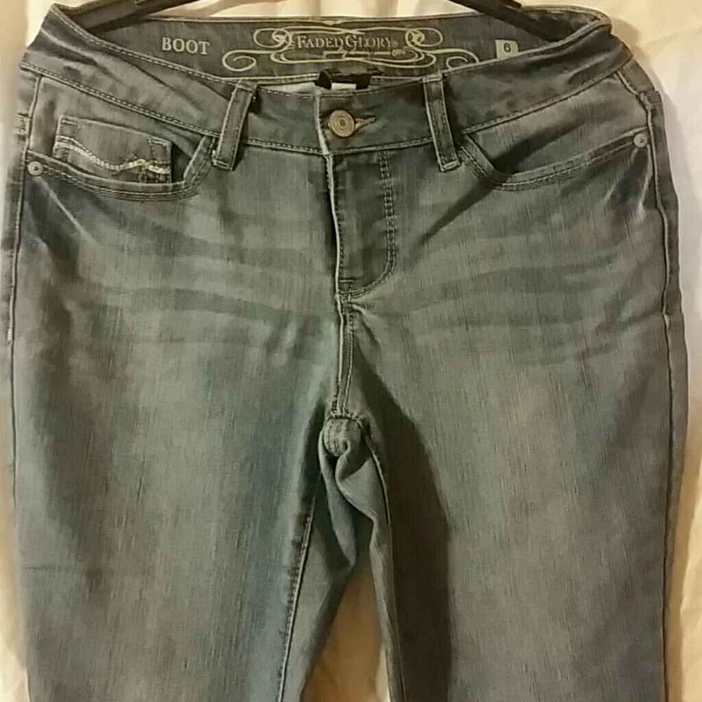 Faded Glory Women's Jeans Boot Cut Sz 6