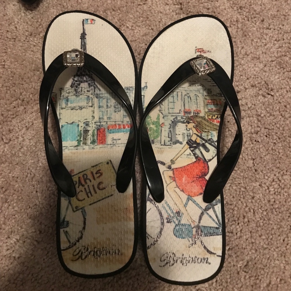 Very cute Brighton flip-flops