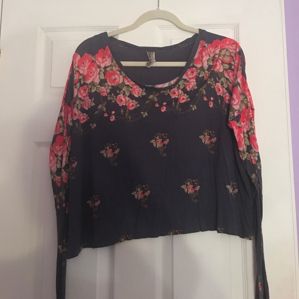Free People Rose shirt