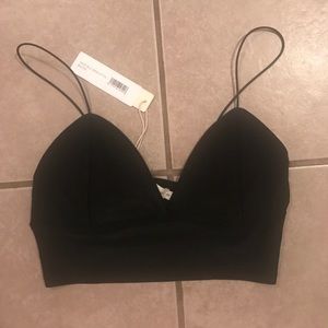 Black bralette