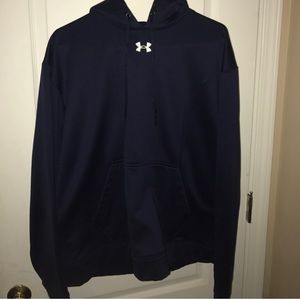 Under armour navy hoodie