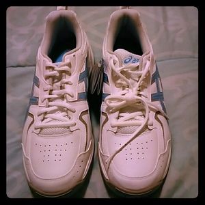 White Asics sneakers