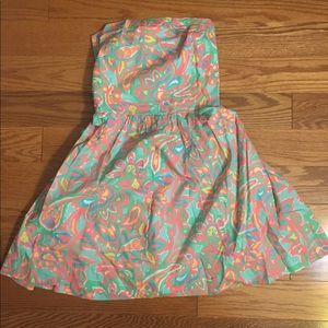 Lily Pulitzer XSMALL Strapless dress