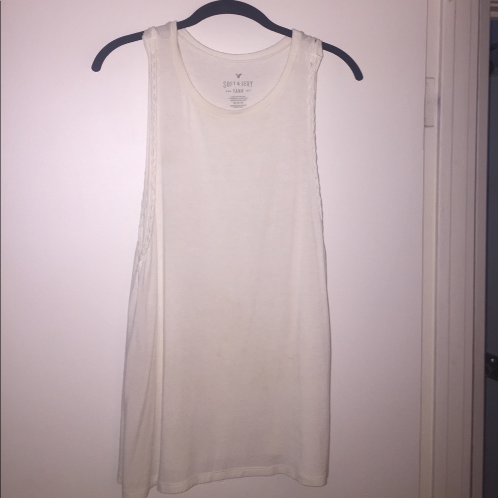 White tank top