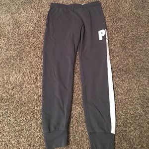 Gray PINK sweatpants