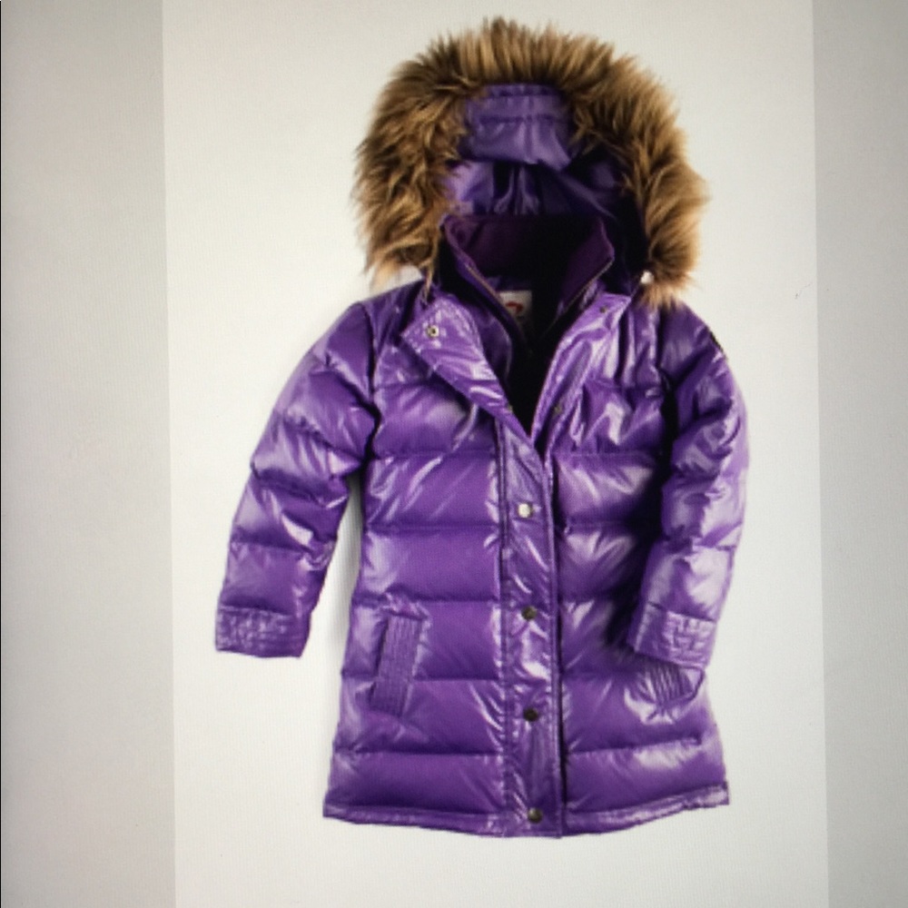 Appamen Long Down Coat for kids size 8 - SOLD