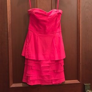 BCBGMAXAZRIA Red/Pink Dress