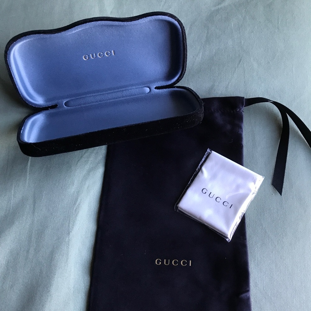 GUCCI hard glass case - NEW