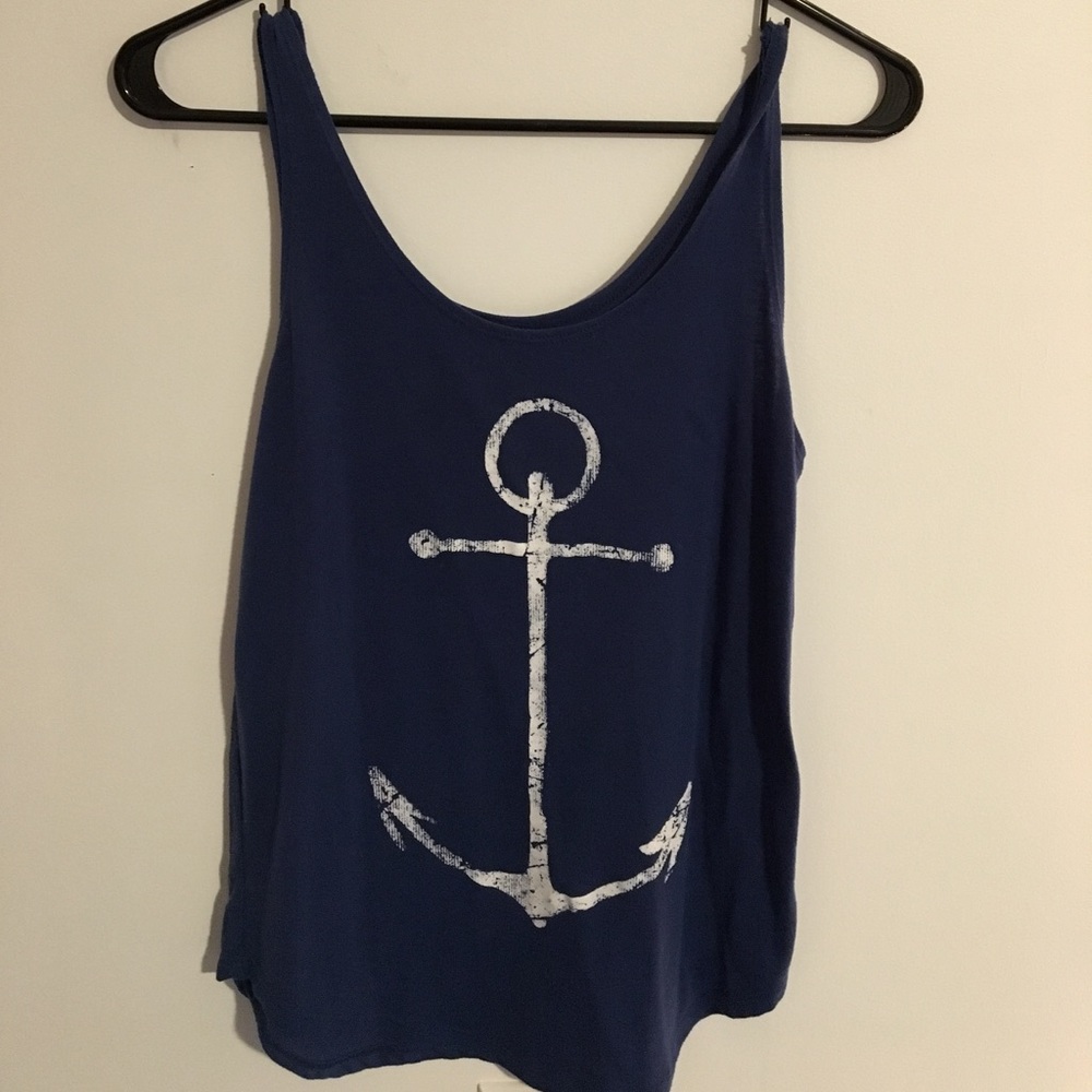 blue anchor tank