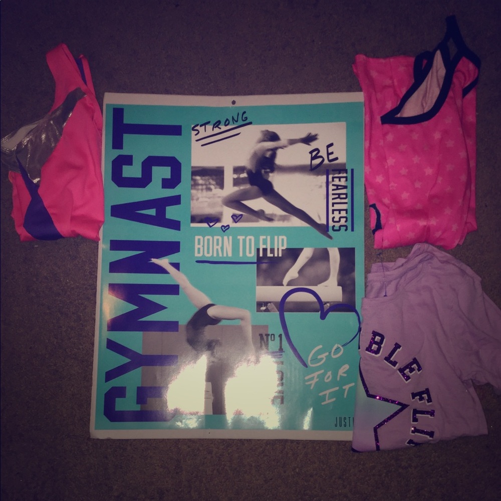 Justice gymnastics bundle