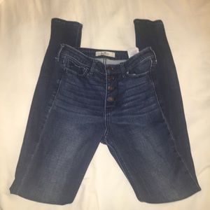 Hollister high rise distressed jeans
