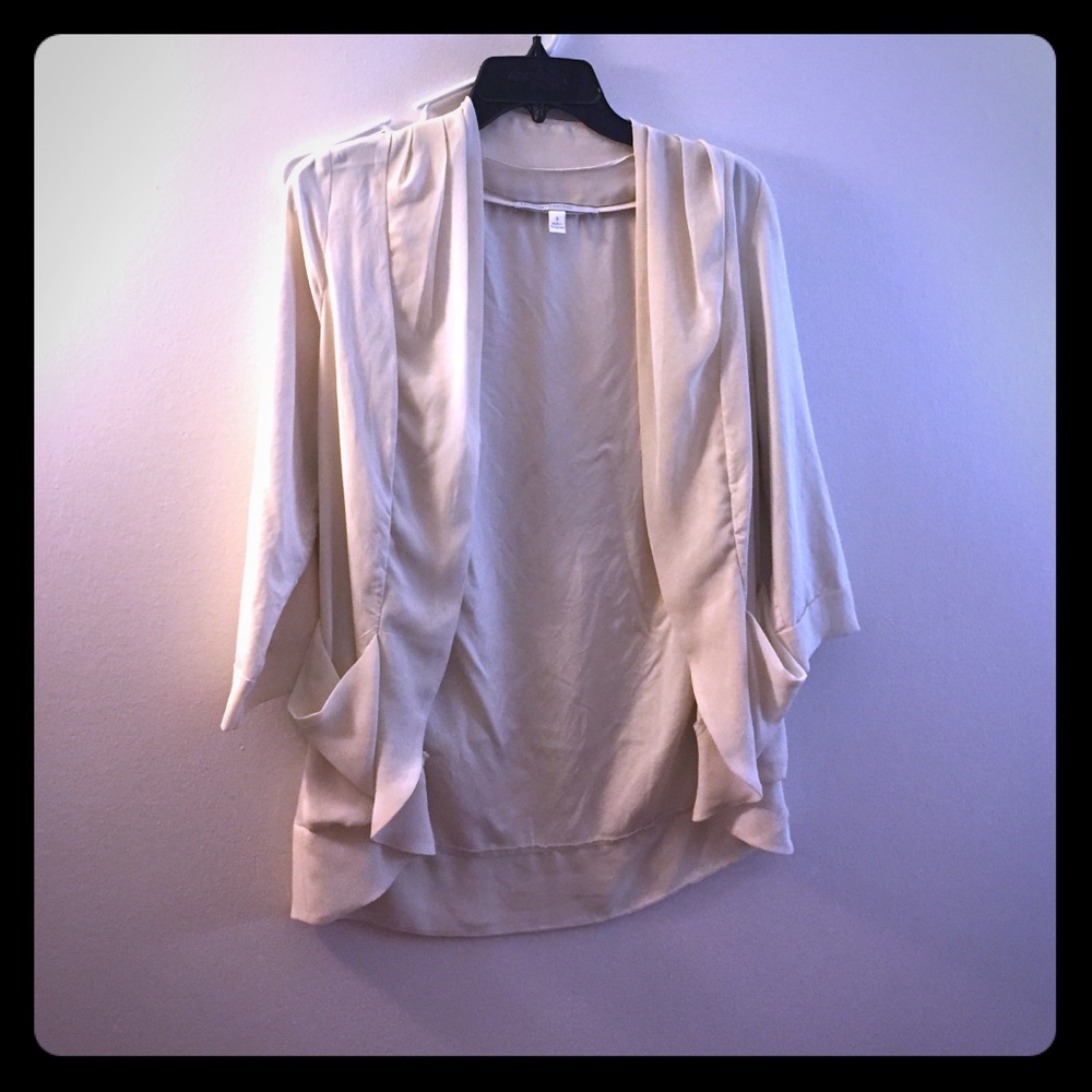 Lauren Conrad tan cardigan