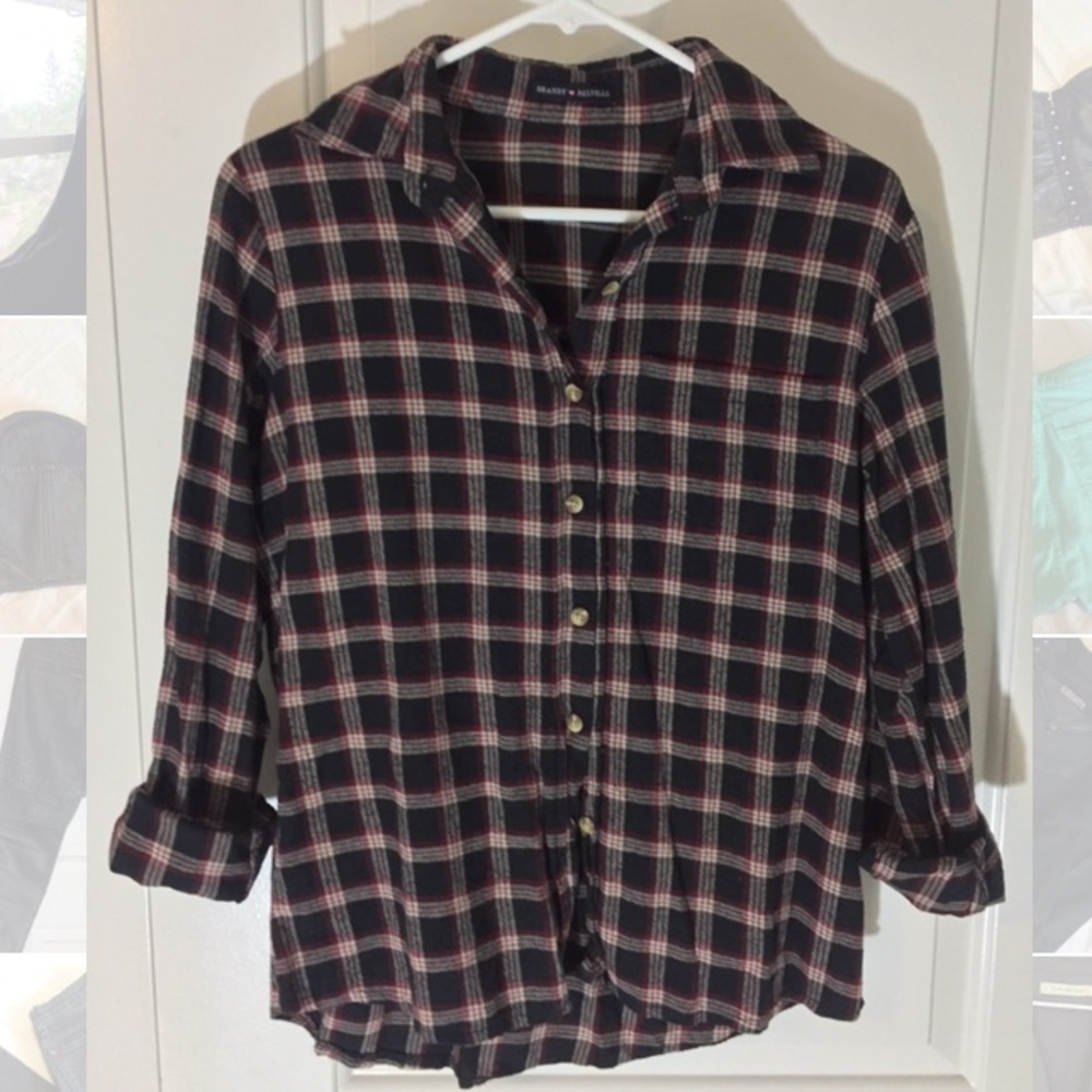 Brandy Melville Plaid Shirt