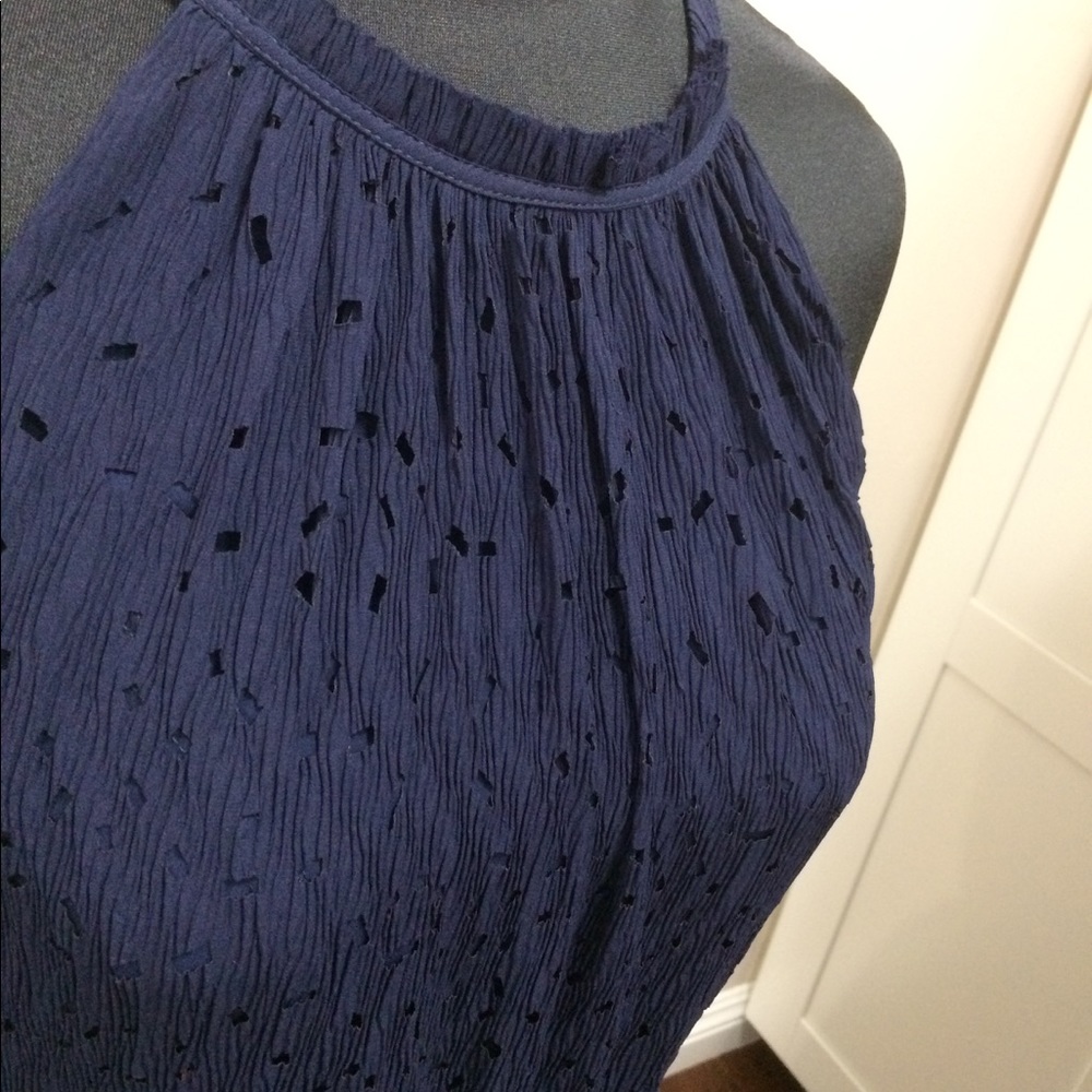 *SOLD* Greylin navy blue sleeveless dress NWOT - Picture 3 of 6