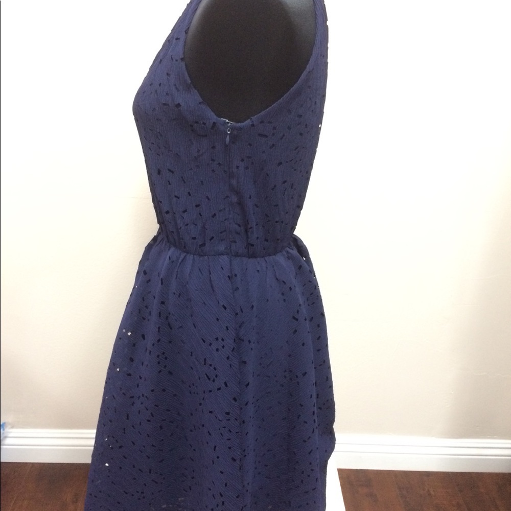 *SOLD* Greylin navy blue sleeveless dress NWOT - Picture 4 of 6