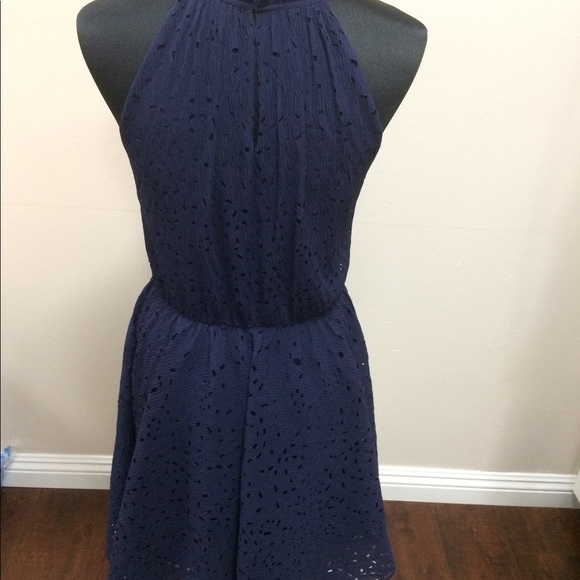 *SOLD* Greylin navy blue sleeveless dress NWOT - Picture 5 of 6