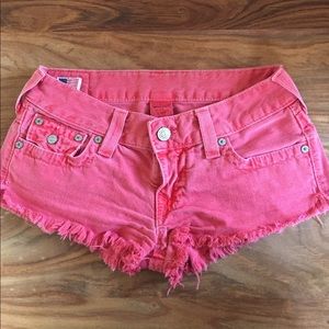 True Religion Joey Cut Off Women's Shorts