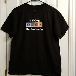 Men's Bacon t-shirt size L