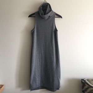 Banana Republic - grey turtleneck dress